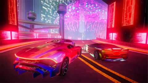 Neon Drifter Cyber Racing ROM image (3)
